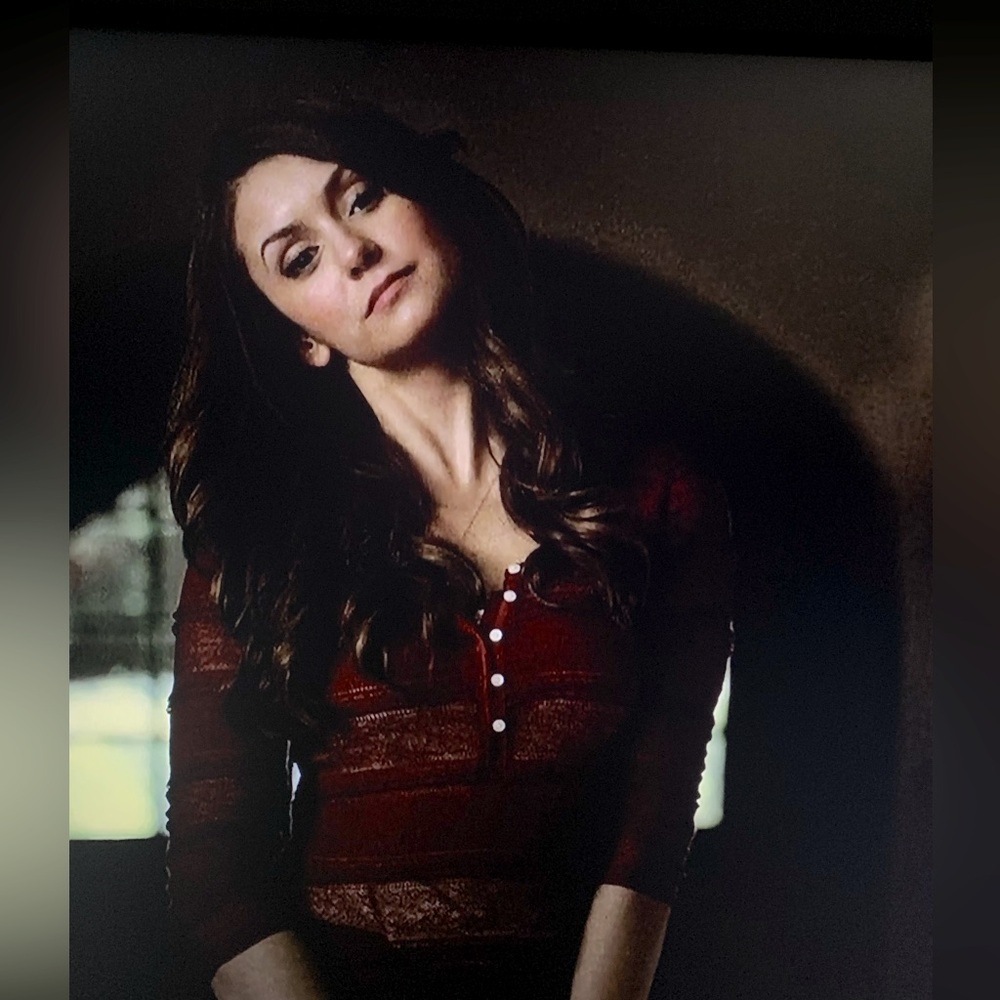 New Denim & Supply Lace Henley ASO Katherine Pierce